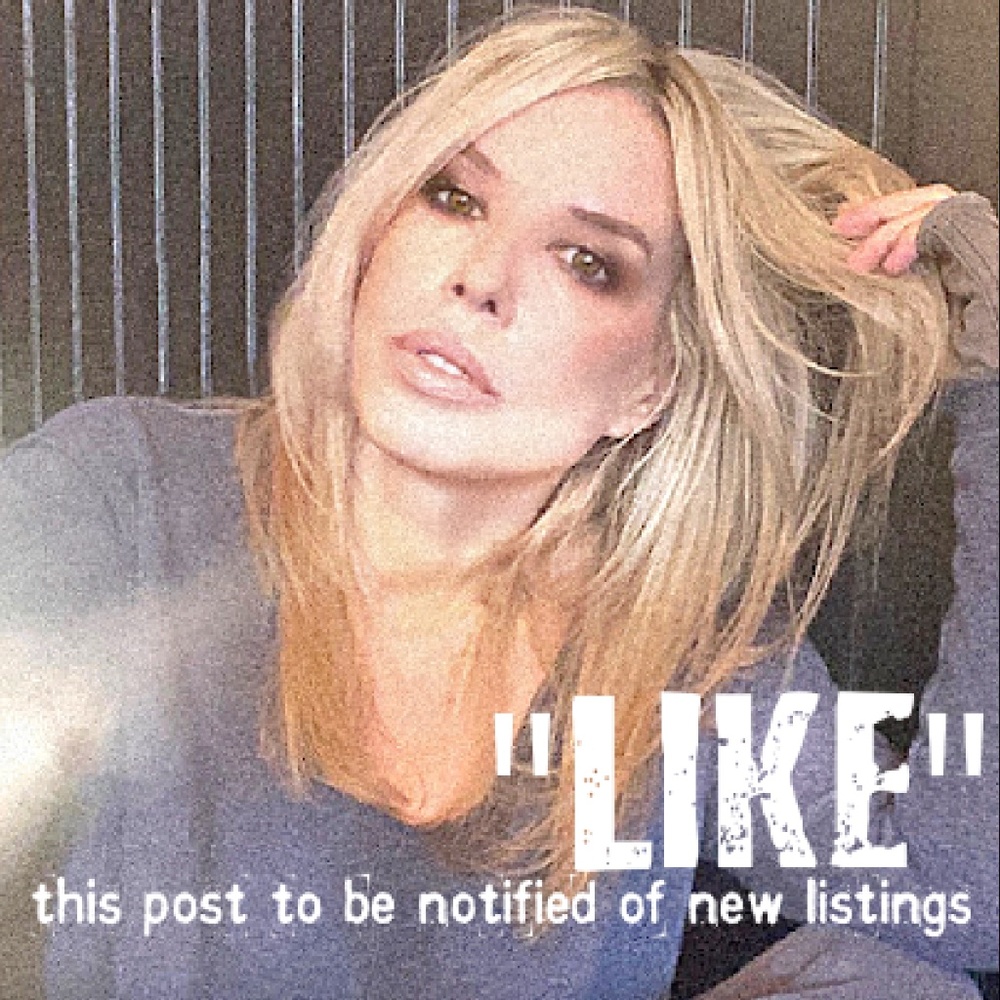 "LIKE" this listing to be notified of new listings  <3